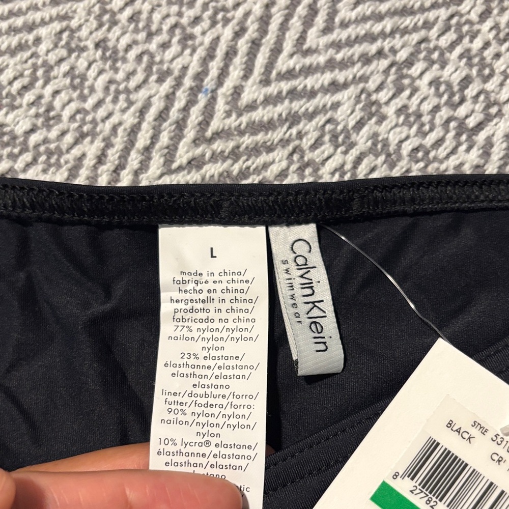 Calvin Klein Black Bikini Bottom - Picture 3 of 6
